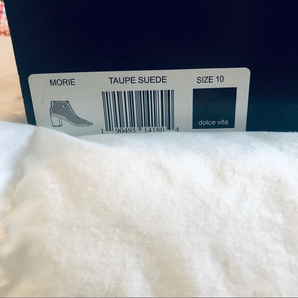 DOLCE VITA MORIE PERFORATED HEELED SIZE 10 - Picture 7 of 8